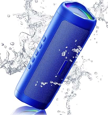 BolaButty Waterproof, Portable, HD Sound, 20H Battery, Bluetooth 5.3 Wireless Speaker Under $40