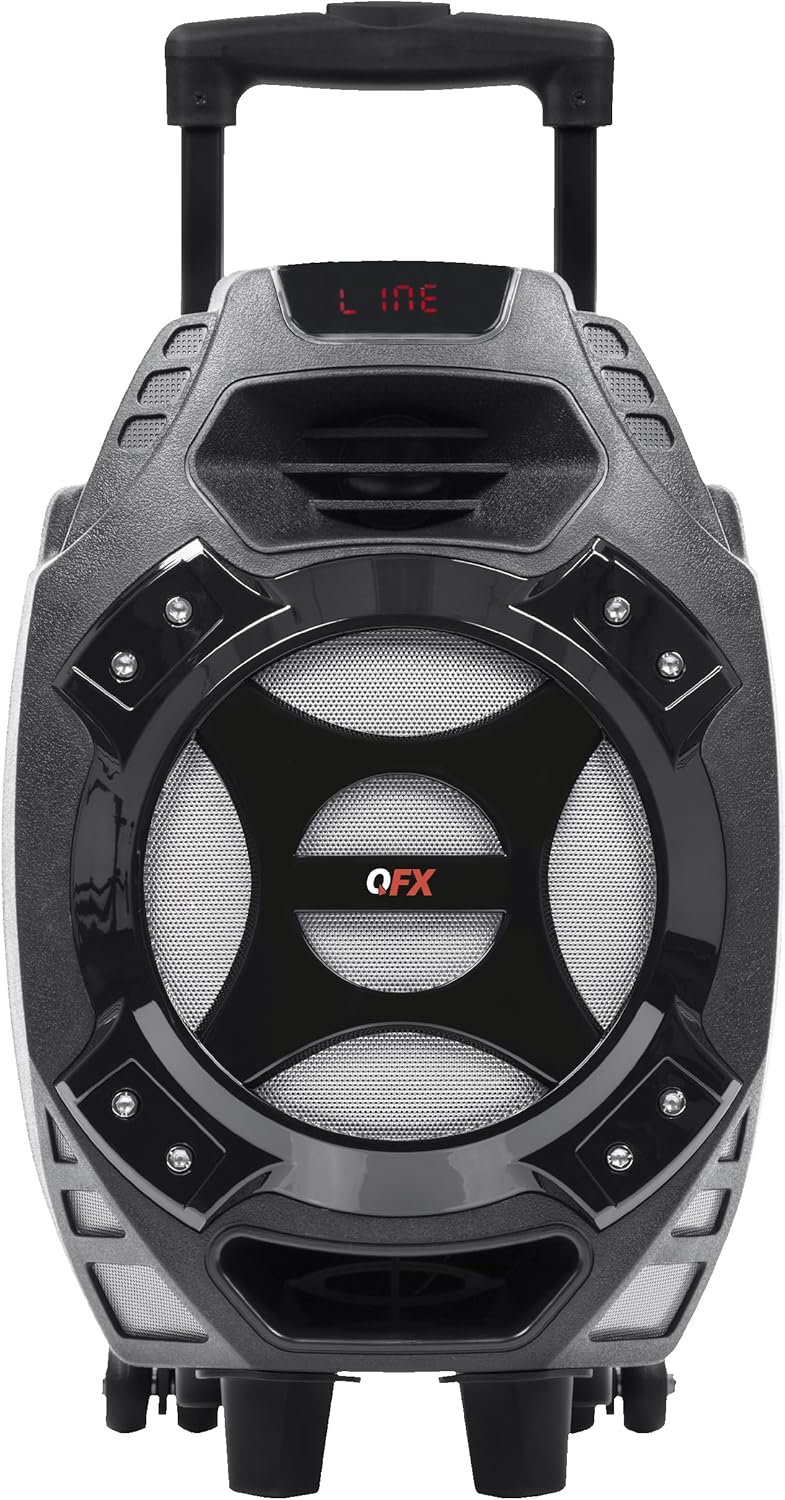 QFX PBX-61081 Bluetooth 8" Portable Speaker