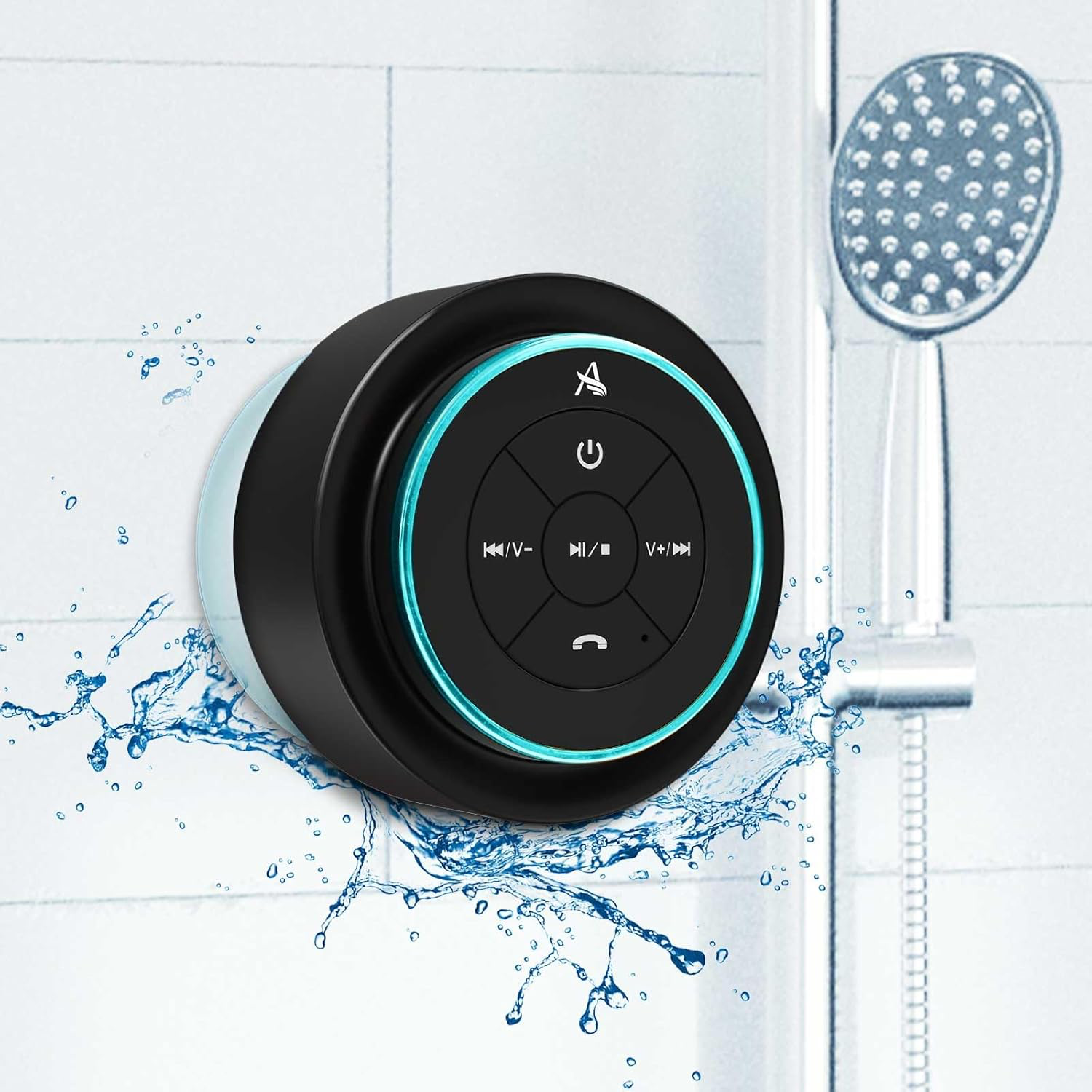 XLeader-Upgraded-Bluetooth-Shower-Speaker