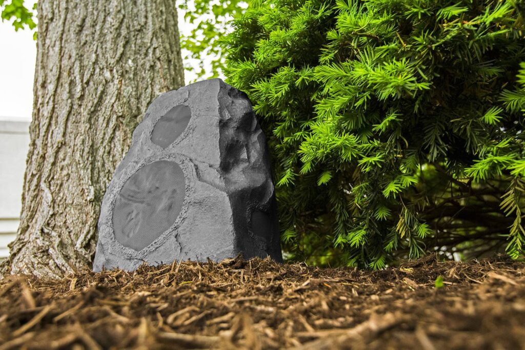 5 Wired Outdoor Rock Speakers for Backyard Fun