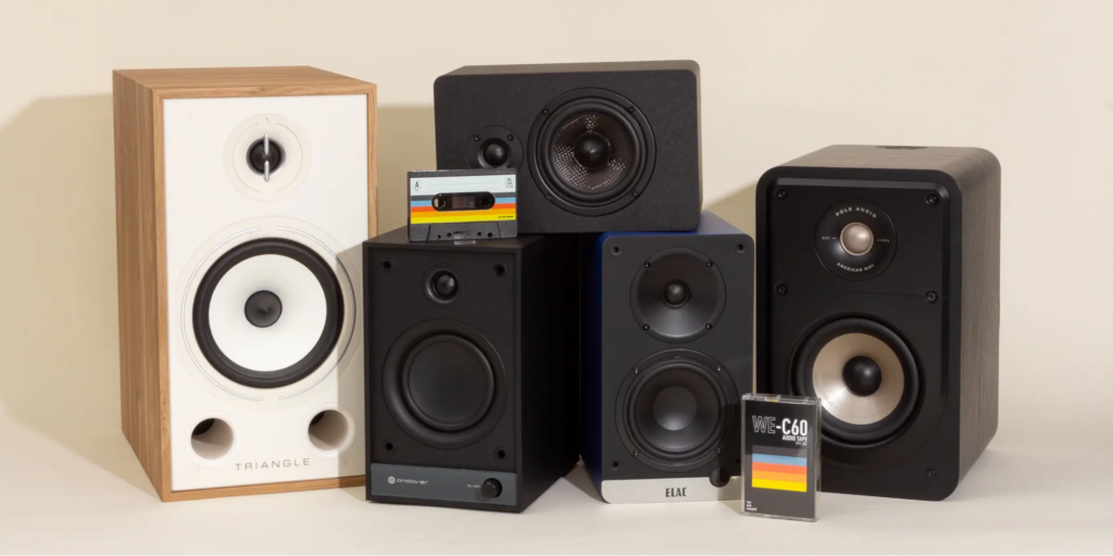 6 Wired Speakers for Stereo for a Rich Sound