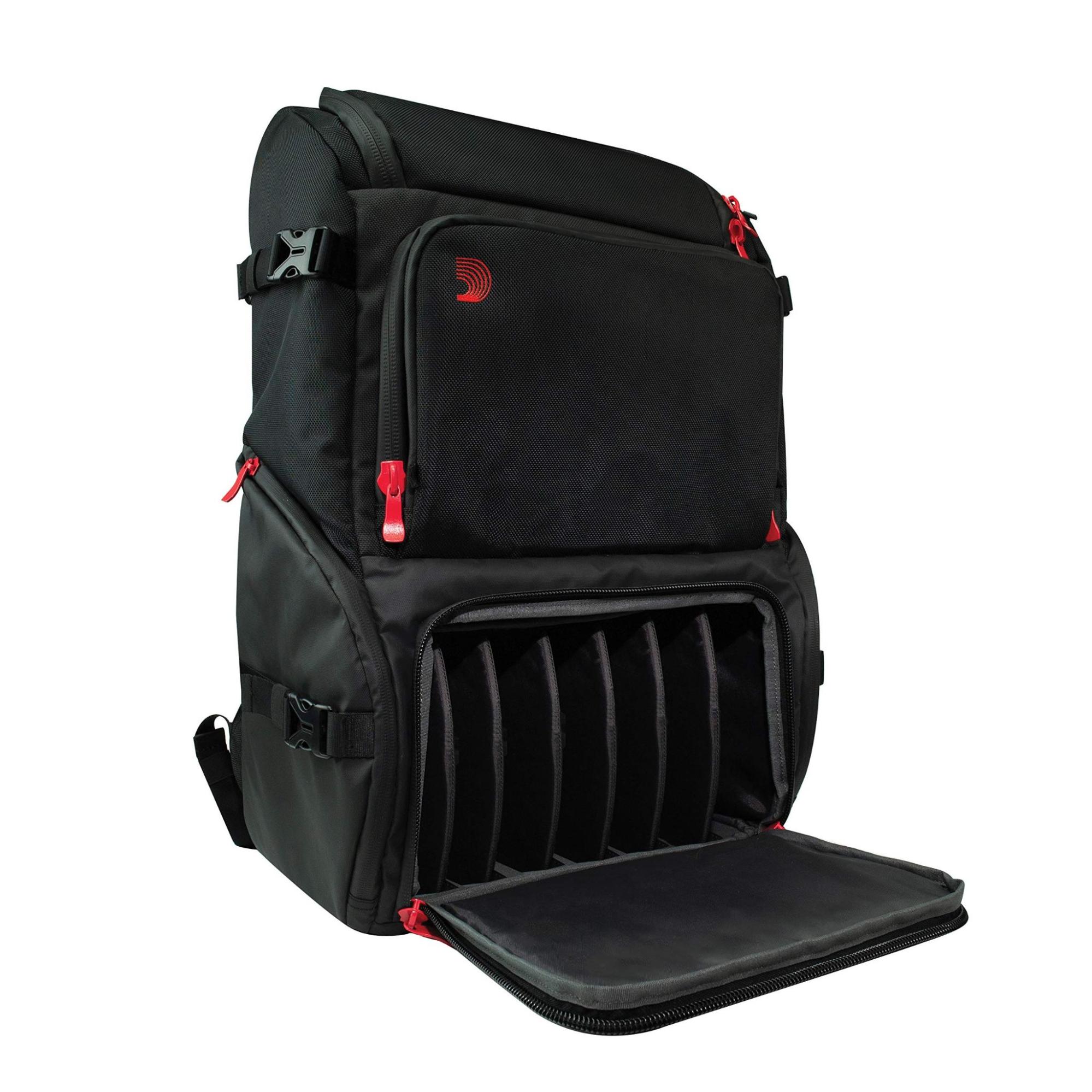 A view of the D'Addario Backline Gear Transport Pack