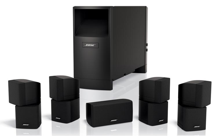 Bose Acoustimass 10 Series V isolated on white background