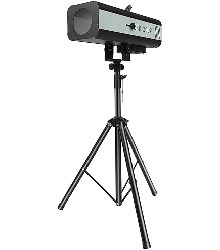 DragonX DJ Light Stand isolated on a white background
