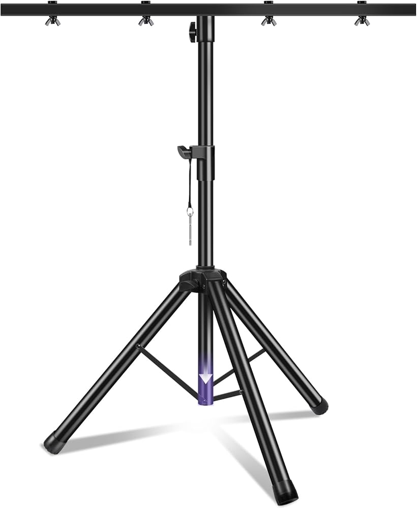 Heavy Duty DJ Stand isolated on a white background