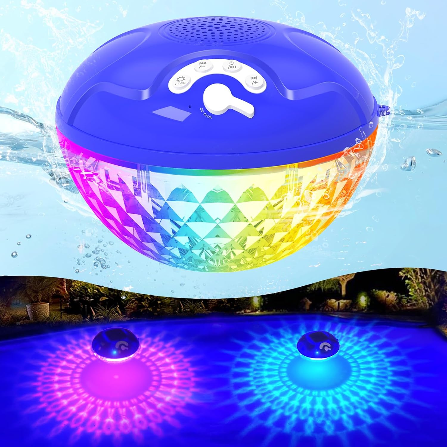 Junbig Floating Pool Speaker