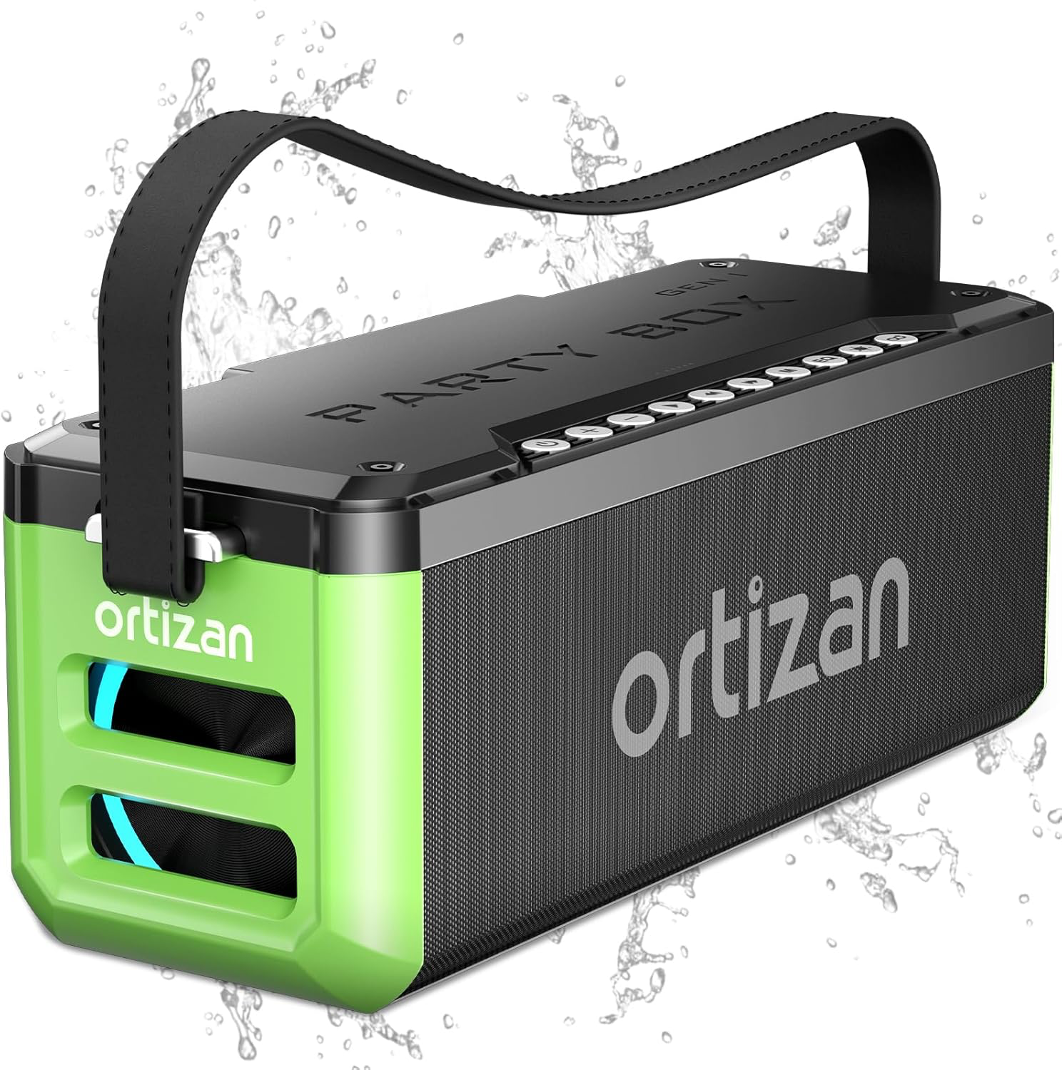 Ortizan Portable Bluetooth Speaker Wireless 100W