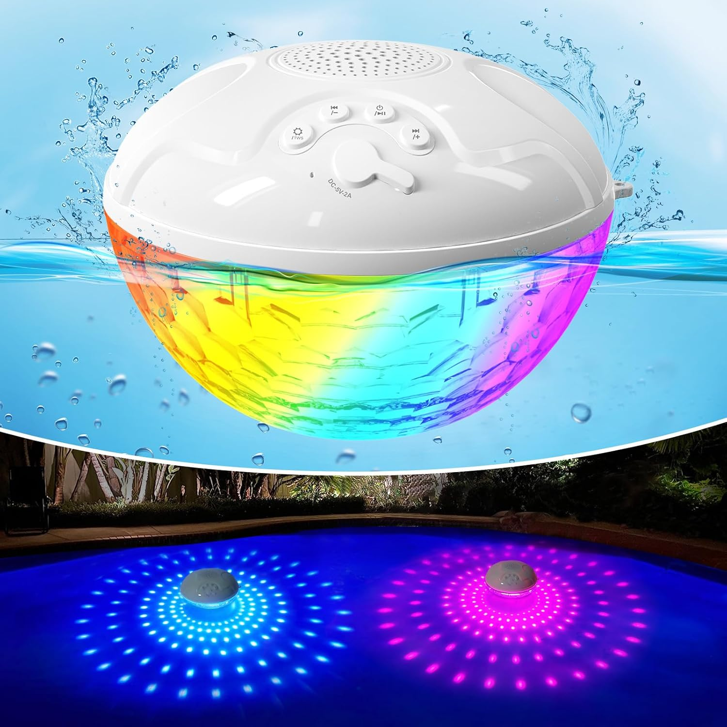 Uekars Floating Pool Speaker