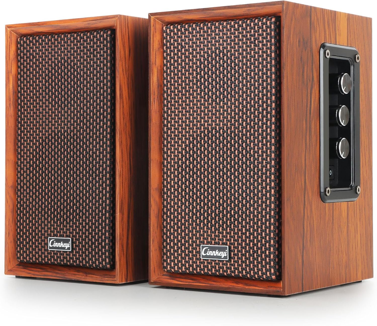 Cinnkeyi 40W Computer Speakers, 2.0 AC Powered