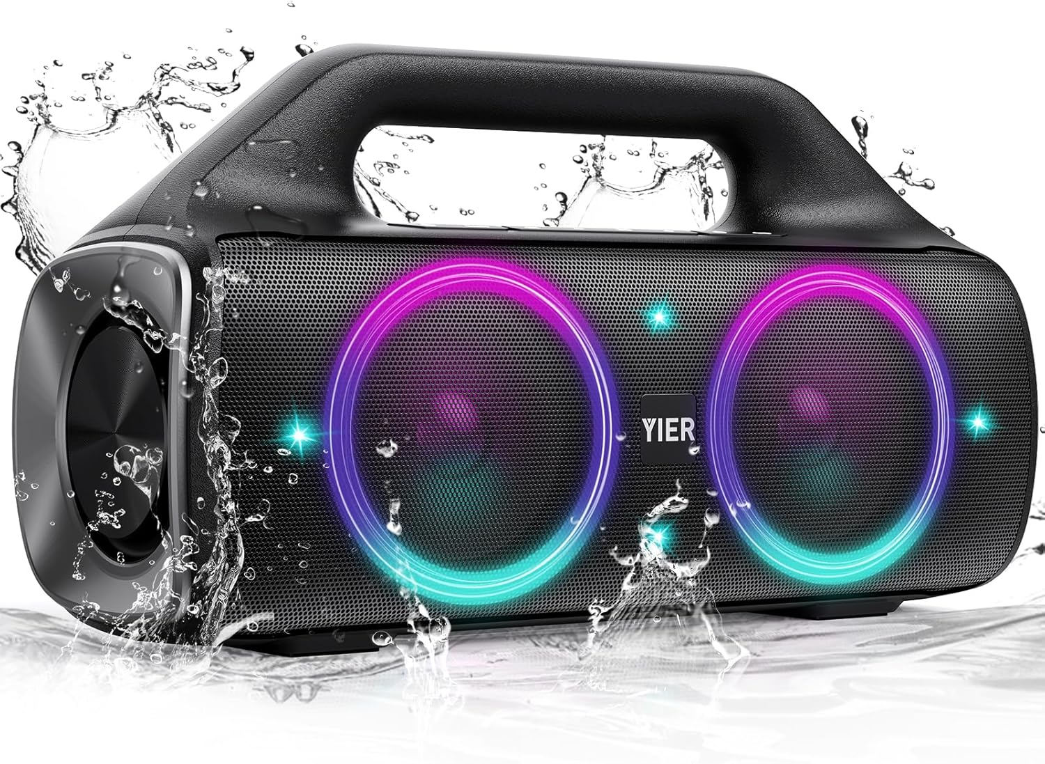 YIER Portable Bluetooth Speakers