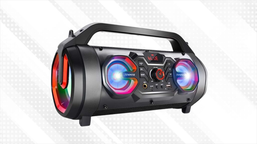 Portable Bluetooth Speaker with Subwoofer